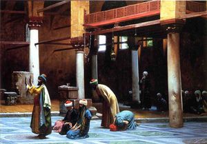 Gebet in einer Moschee