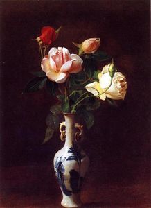 rosen in einer vase