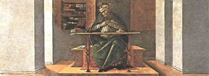  圣奥古斯丁  在他的  细胞 ( 圣马可  祭坛
