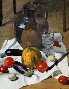 Still Life with Large Earthenware Jug