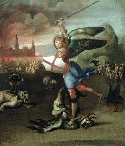 San Miguel asícomo  el  dragón