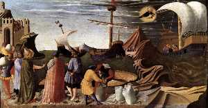 St Nicholas saves the ship (Perugia Altarpiece)