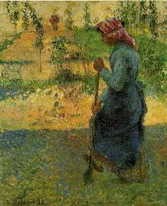 Study of a Peasant in Open Air (also known as Peasant Digging)