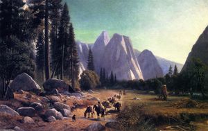 Trappers Entering Yosemite Valley