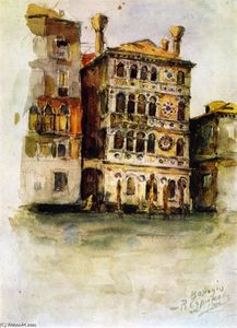Venise. Palazzo sur le Canale Grande