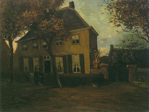Vicarage at Nuenen (also known as The Vicarage at Nuenen)
