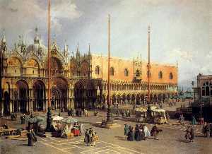 View of the Church and the Doge's Palace from the Procuratie Vecchie