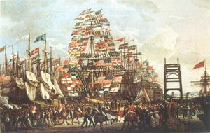 Visita del Príncipe de Gales a Liverpool, 18 de septiembre 1806