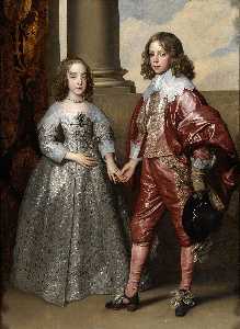 William II, Prince of Orange and Princess Henrietta Mary Stuart, daughter of Charles I of England