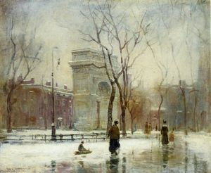 Winter in Washington Square