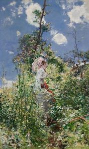 Woman with a Parasol