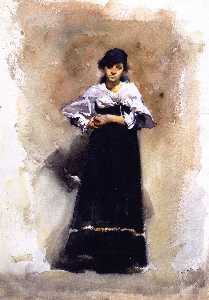 若い女性 インチ  ブラック  スカート