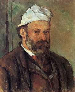 Self-portrait with white turbaned