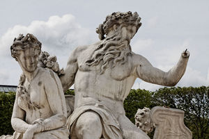 拉雕像卢瓦尔河地区的Et杜卢瓦雷丹斯乐杜乐丽花园巴黎