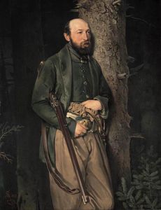 The Royal Saxon Forestry Inspector Carl Ludwig Von Schonberg