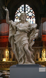 Liegi , Santo Paul's Cattedrale , john il battista con jean del cour