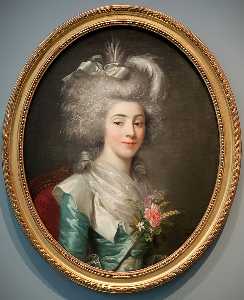Portrait Of Charlotte Marie De Gasville