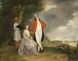 The Hon. William Monson And His Wife, Ann Debonnaire