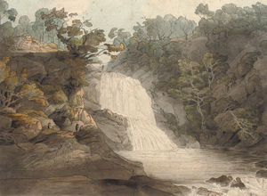il cascate del Mothvaye , nord galles