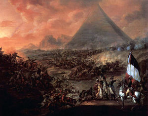 el batalla de el pirámides