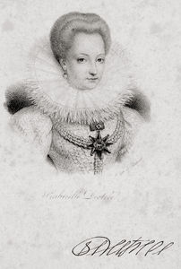 Porträt von Gabrielle d Estrées, Französisch