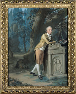 Portrait Of Jonas Langford Brooke Of Mere Cheshire