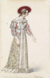 Mittelalterlichem Kleidで置物