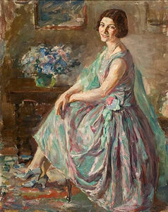 Lady In An Interior