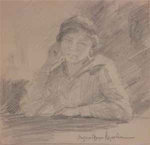 Portrait Of Maria Kalfopoulou