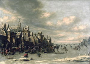 Winter Landscape (oil On Canvas)