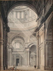 Internal View Of St. Paul's Cathedral From The North