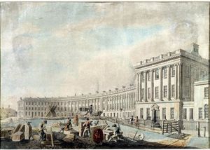 The Completion Of The Royal Crescent,