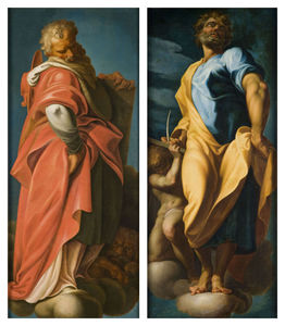 Saint Jerome And Saint Matthew