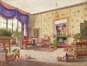 The Interior Of The Chinese Drawing Room
