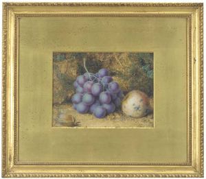 Grapes, Crab-apple And A Chestnut