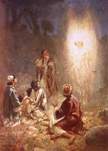 An Angel Announcing To The Shepherds Of Bethlehem