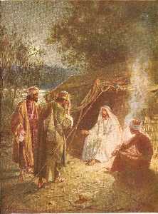 Jesus's Alloggio sulle rive del Giordania