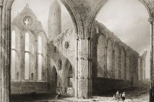 Interior Of Hore Abbey,