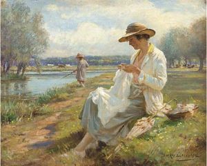 Sewing By The River