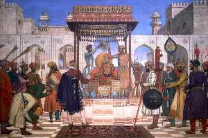 Sir Thomas Roe At The Court Of Ajmir