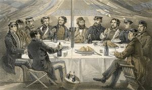 Un dîner de Noël Sur Les Hauteurs devant Sébastopol