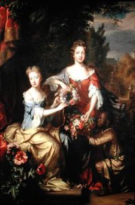 Portrait Of Lady Frances Lady Conings And Lady Katherine Jones