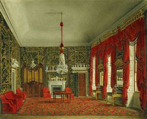 Buckingham Casa , Queen's desayuno habitación