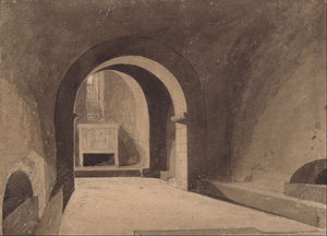 Cripta de San Gervasia, Ruán, Normandía