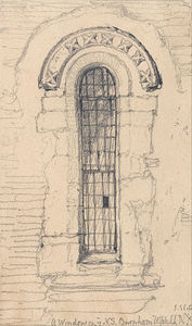 Window On The North Side Of Burnham Ulph Church, Norfolk