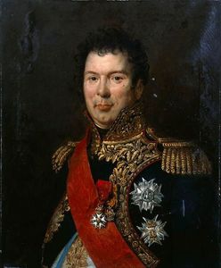 Ritratto del conte Songis Courbons in alta uniforme generale