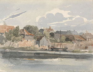 View Of The Thames At Kingston