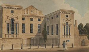 Entrée principale de Worcester College, Oxford