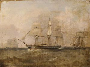 HMS Perle Capturing The vengador