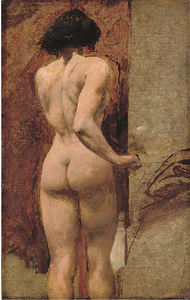 Study Of A Female Nude -